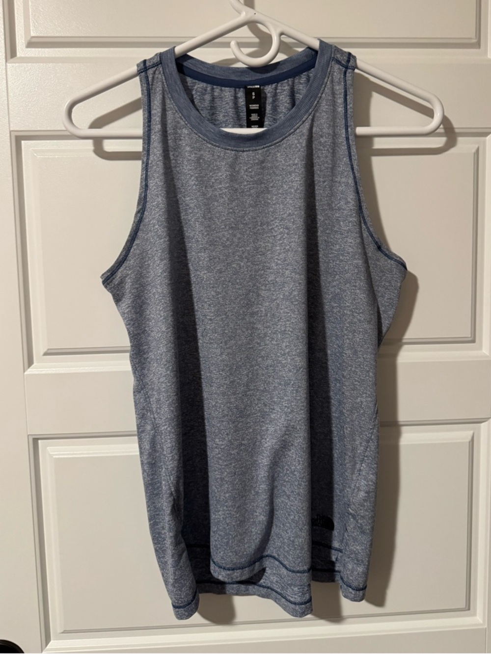 The North Face Active/Hiking Tank Top, Blue Heather, Size Small